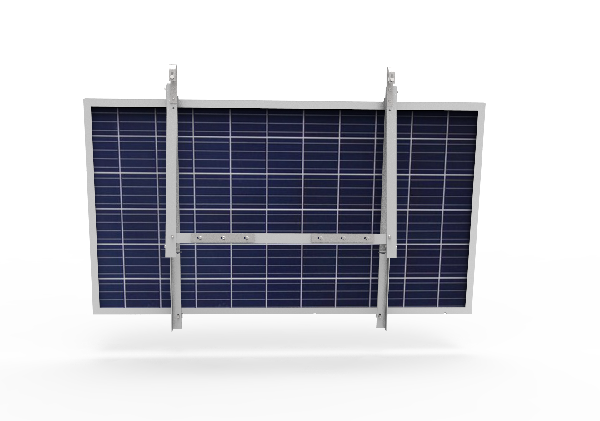 Solarmodul Halterung für Balkon 15°