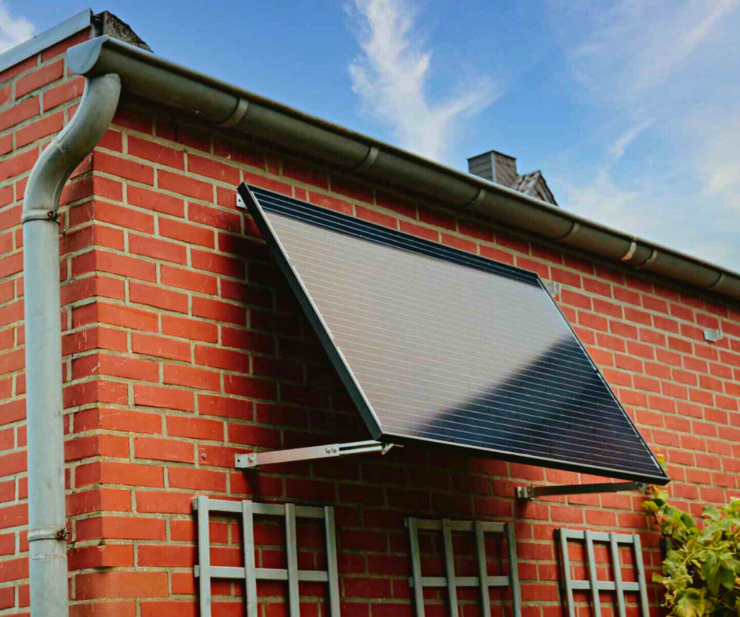 Solar Aufständerung 15-30° für Dach und Wand Flachdach Halterung