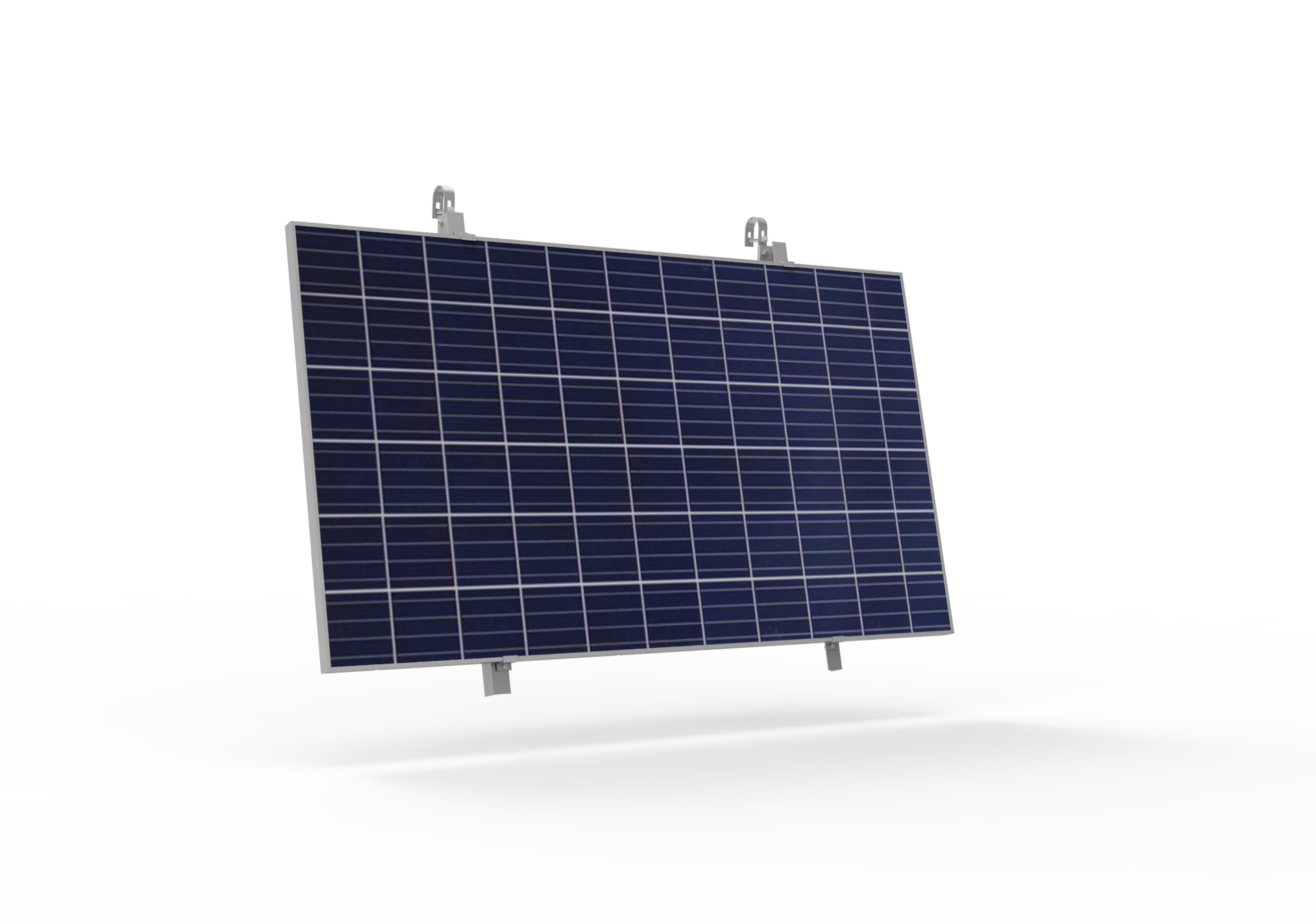 Solarmodul Halterung für Balkon 15°