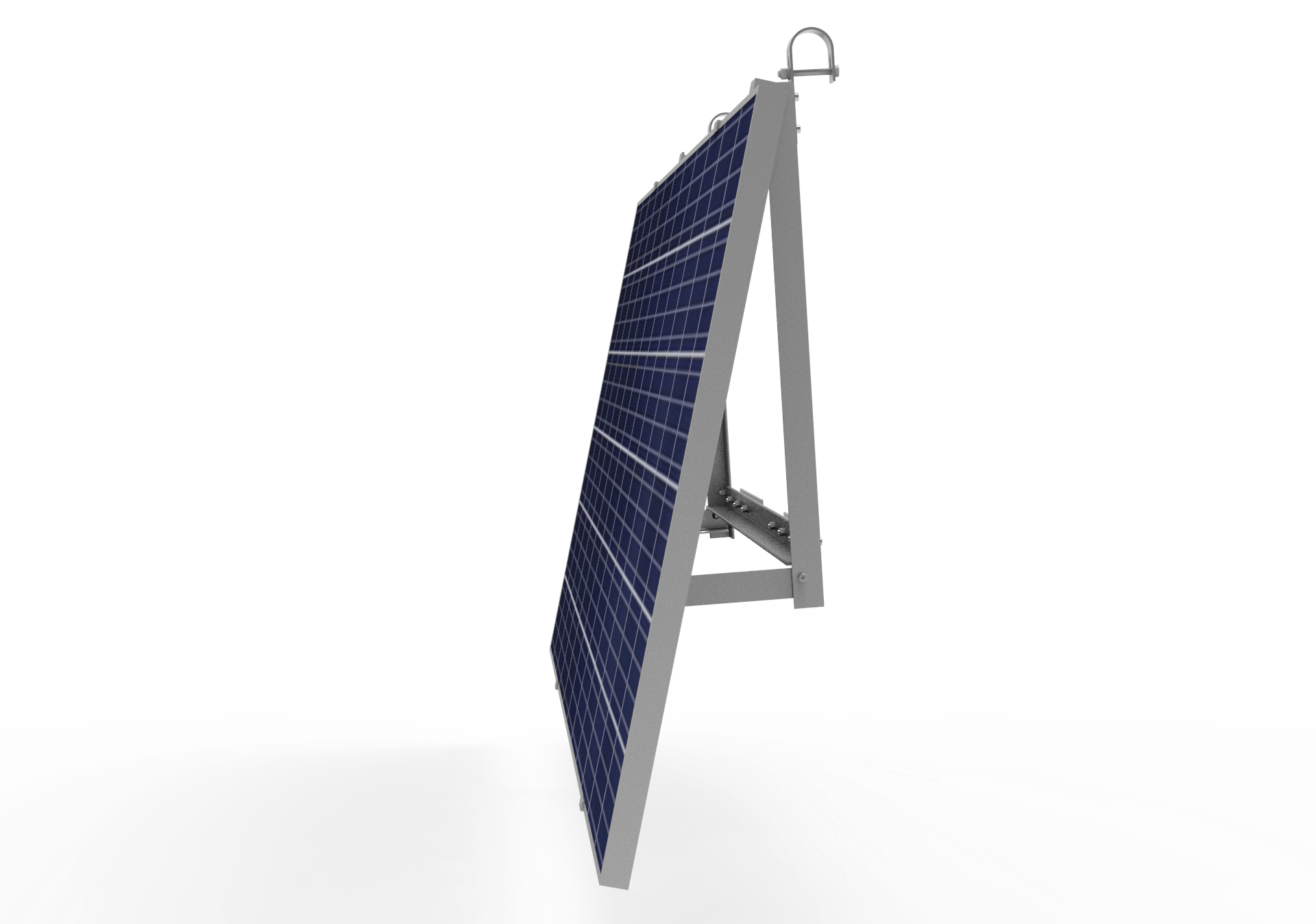 Solarmodul Halterung für Balkon 15° - Syrink