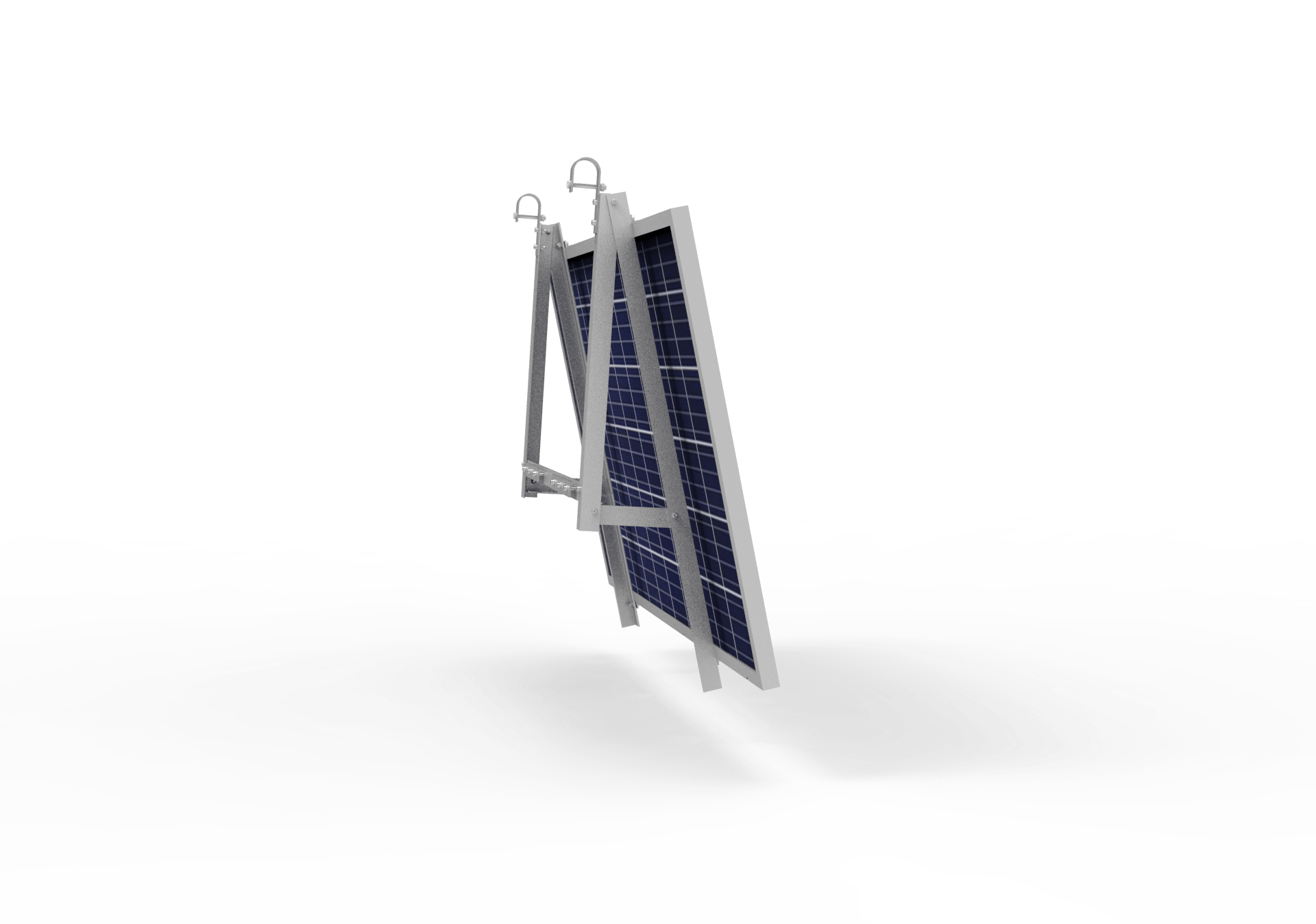 Solarmodul Halterung für Balkon 15° - Syrink