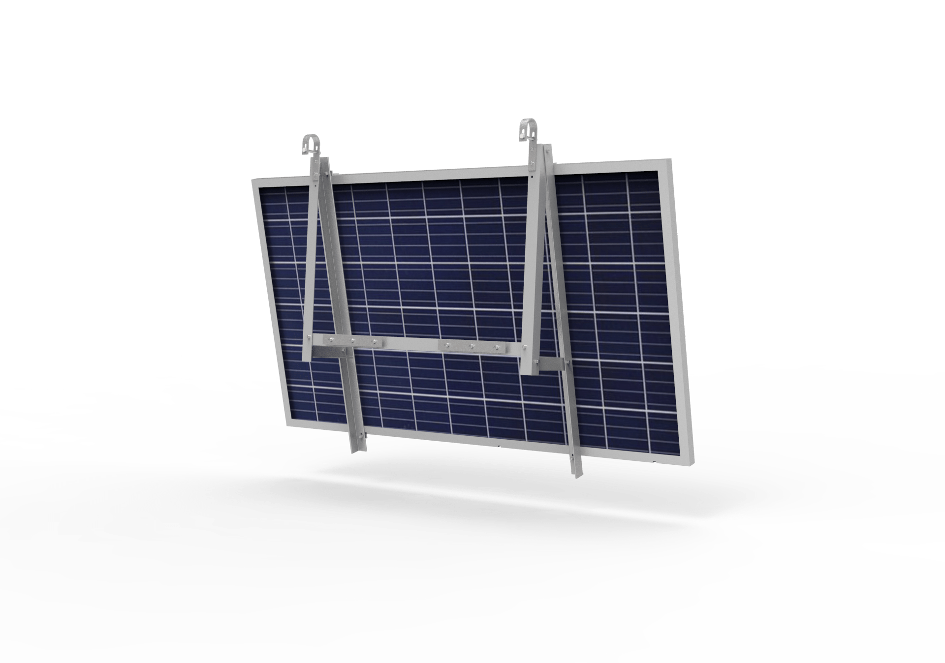 Solarmodul Halterung für Balkon 15° - Syrink